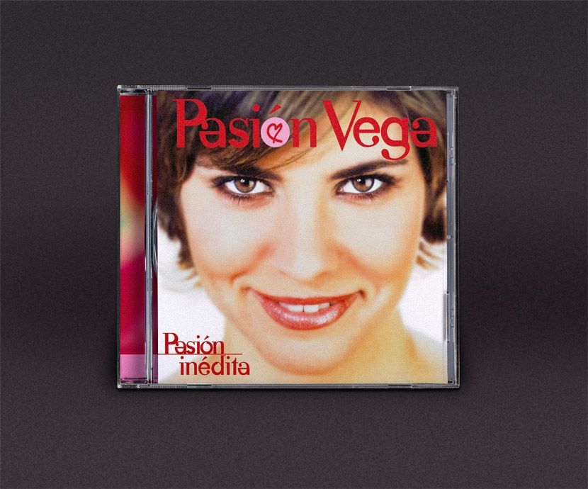 Diseño cd Pasión Vega