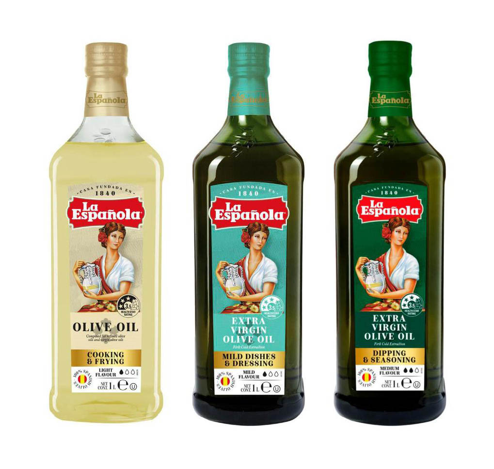 gama de aceite de oiva La Española mercado australiano
