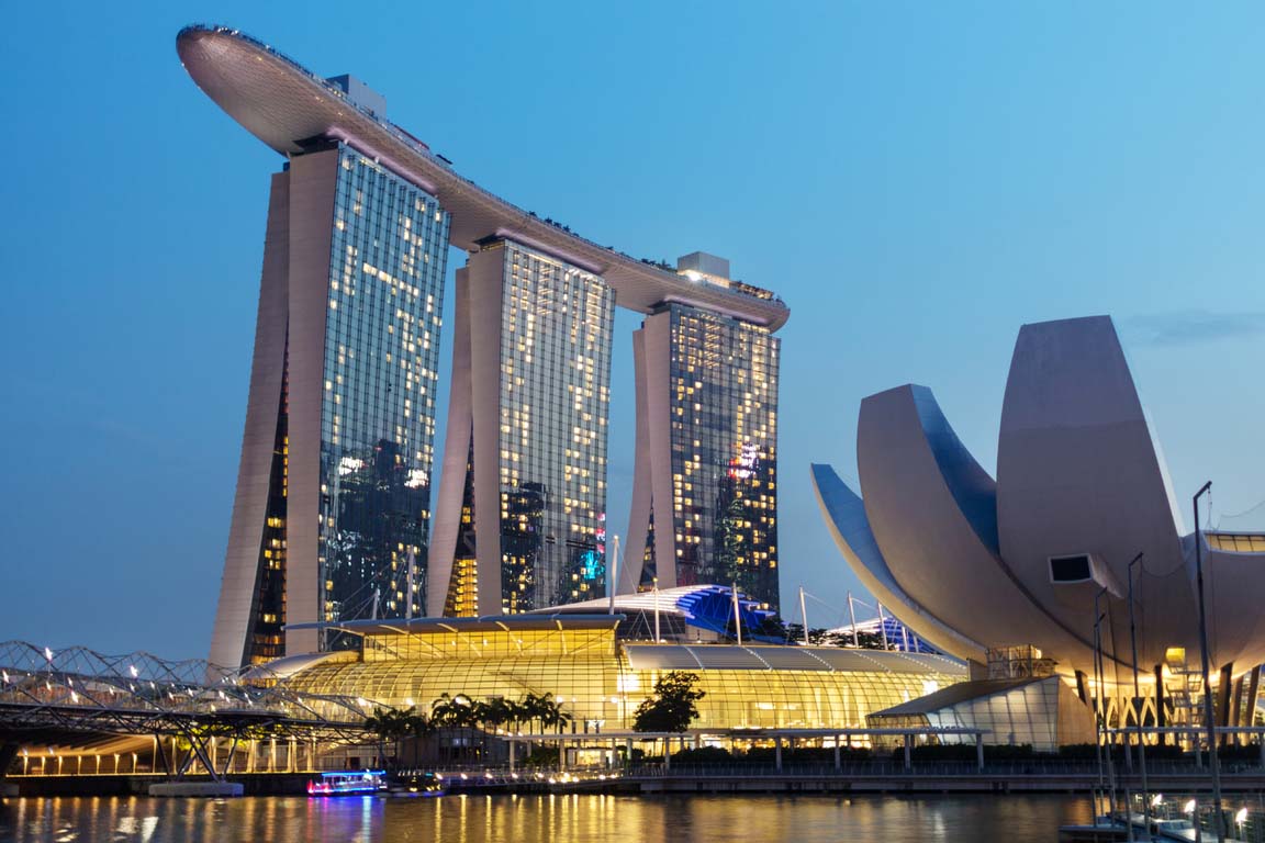 Marina Bay Sands en Singapur