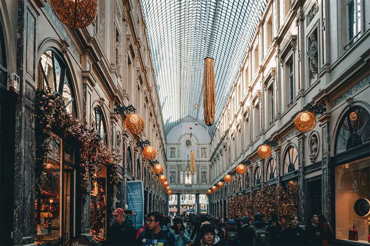 Galerías Reales Saint-Hubert en Bruselas